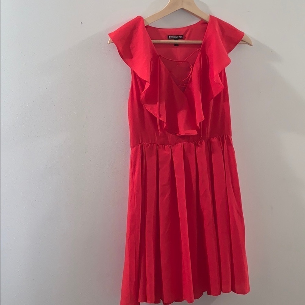 Express Coral dress